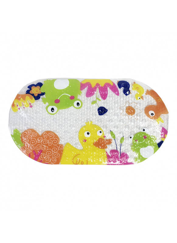 

Антискользящий коврик Baby Comfort в ванную Утята и Лягушата, Разные цвета