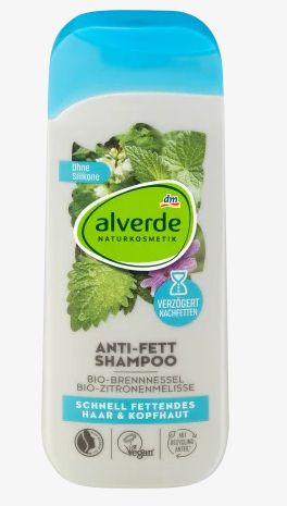 

Шампунь alverde против жирности органическая крапива, мелисса органическая, 200 мл Германия 4058172449253