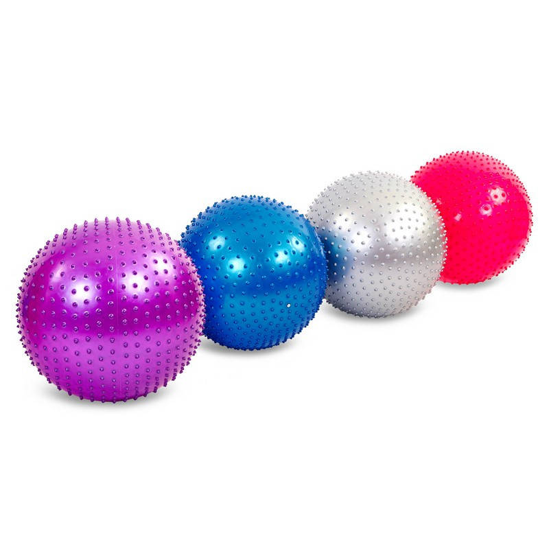 

Фитбол массажный Core-Fit Ball 55 см для фитнеса, тренировок, реабилитации (FI-1986)