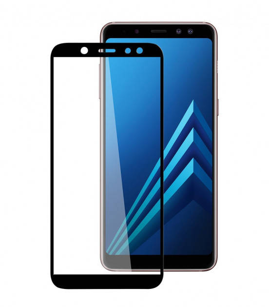 

Защитное стекло для Samsung Galaxy (Самсунг) A6 plus 2018 (На весь экран)