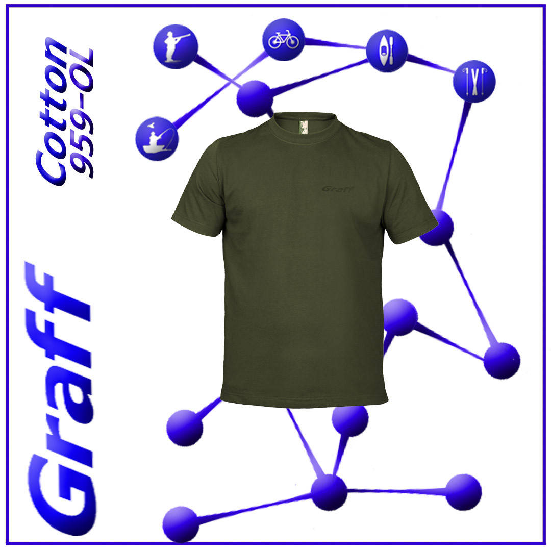 

Фирменная футболка Graff (Графф) 959-OL М