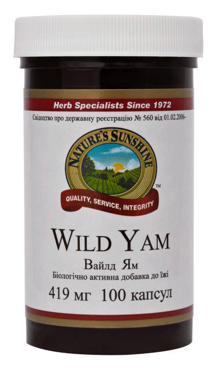 

Вайлд Ям (Дикий Ямс) - Wild Yam NSP - для нормализации гормонального статуса.