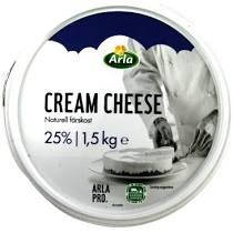 

Крем сыр сливочный 25% 1.5 кг ТМ Arla