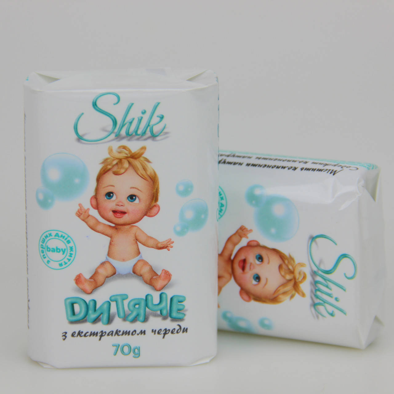 

Мыло детское Шик с экстрактом череды 70 г