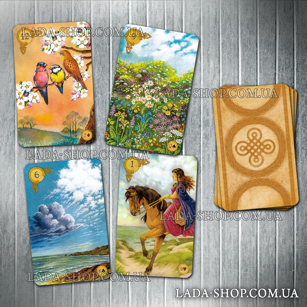 

Гадальные карты Оракул Кельтский Ленорман (Celtic Lenormand)