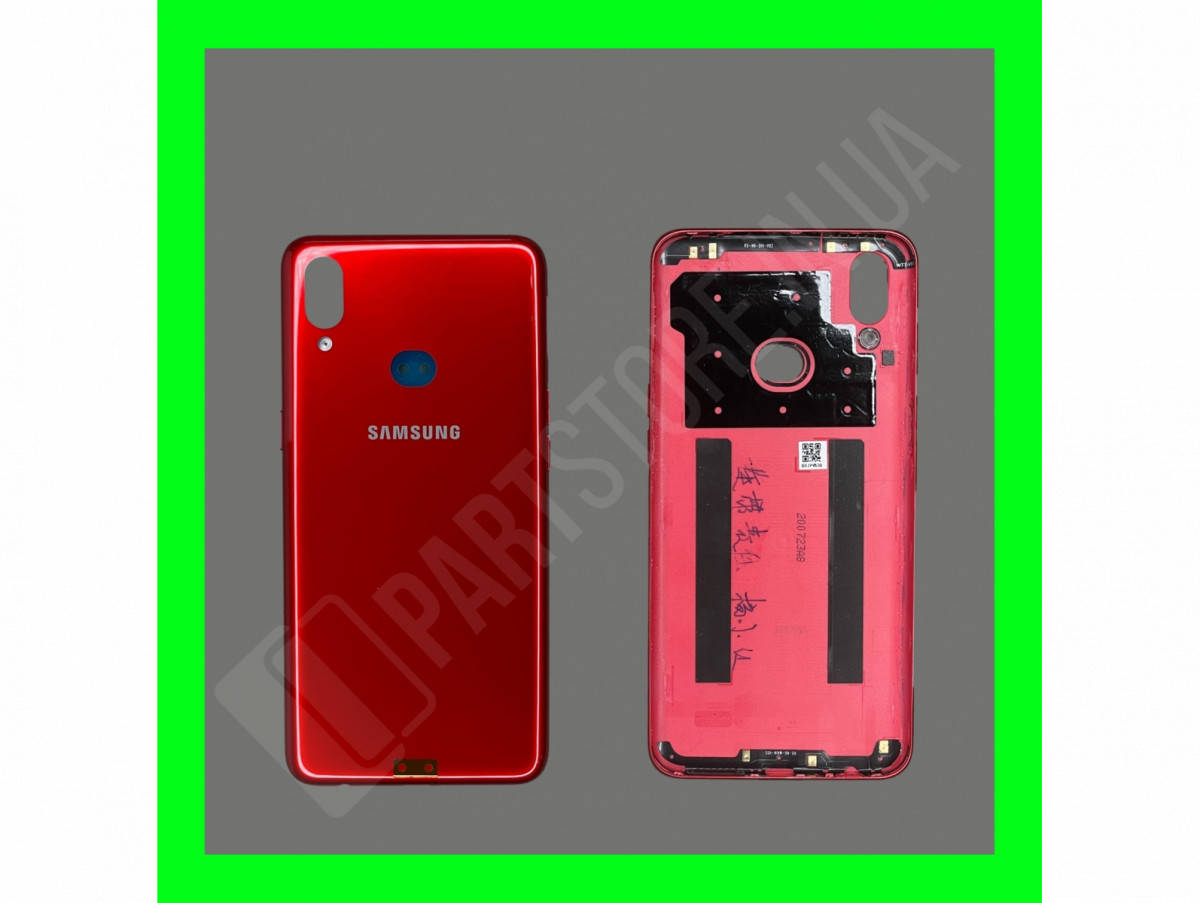 

Крышка Samsung A10s A107 Red оригинал, Красный