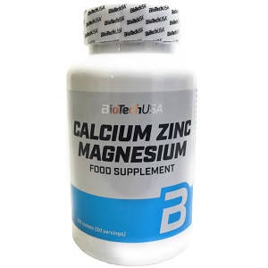 

Витамины и минералы Biotech USA Calcium Zinc Magnezium (100 таблеток.)