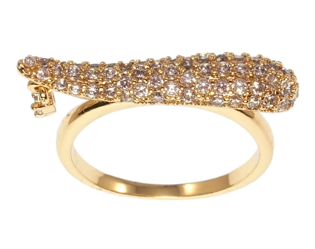 

Кольцо Xuping Позолота 18K "Инкрустация цирконием" р.19.5
