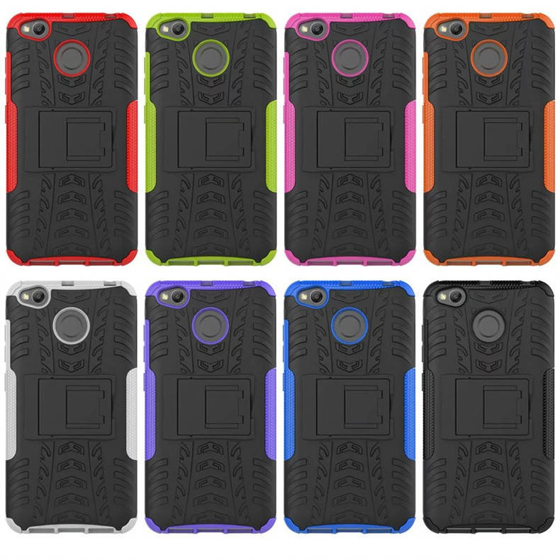 

PC + TPU чехол Armor для Xiaomi RedMi 4X (8 цветов), Разные цвета