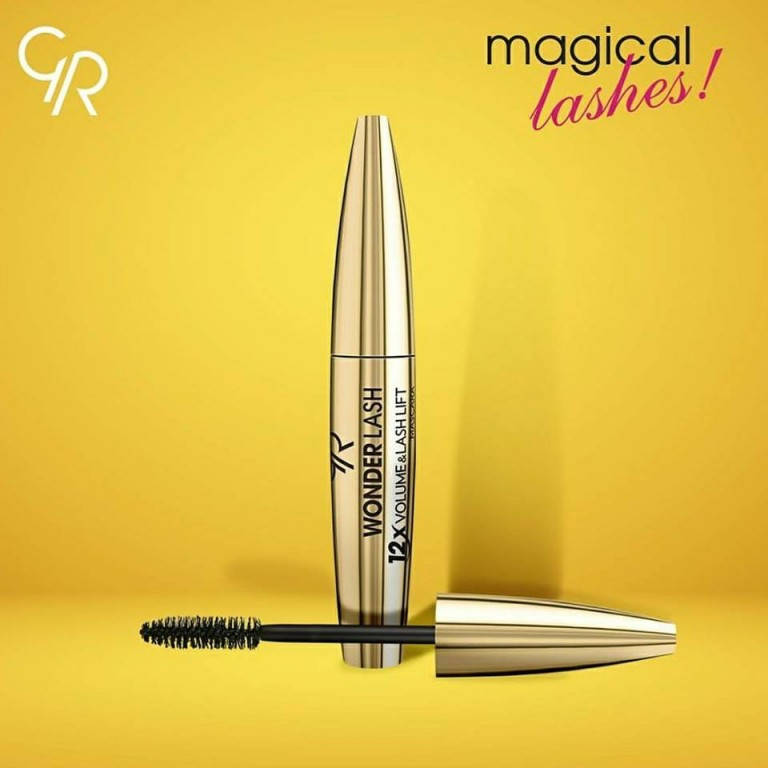 

Тушь Golden Rose Wonder Lash 12x Volume & Lash Lift, Черный