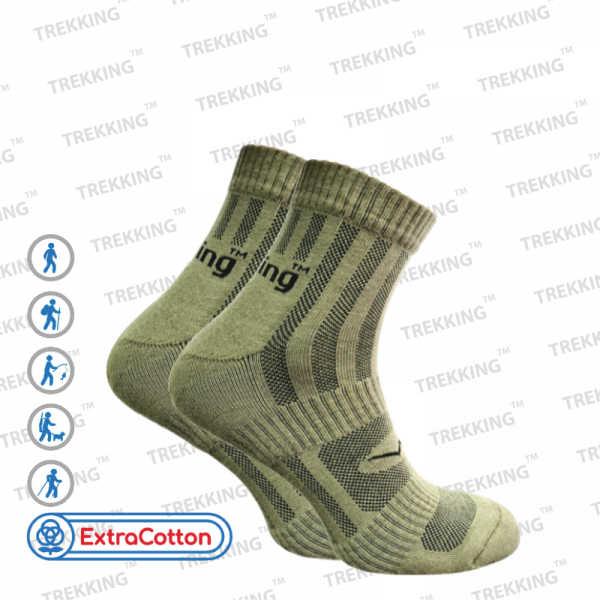 

Шкарпетки трекінгові літо, модель "ShortLight" (S /36-39), Хаки