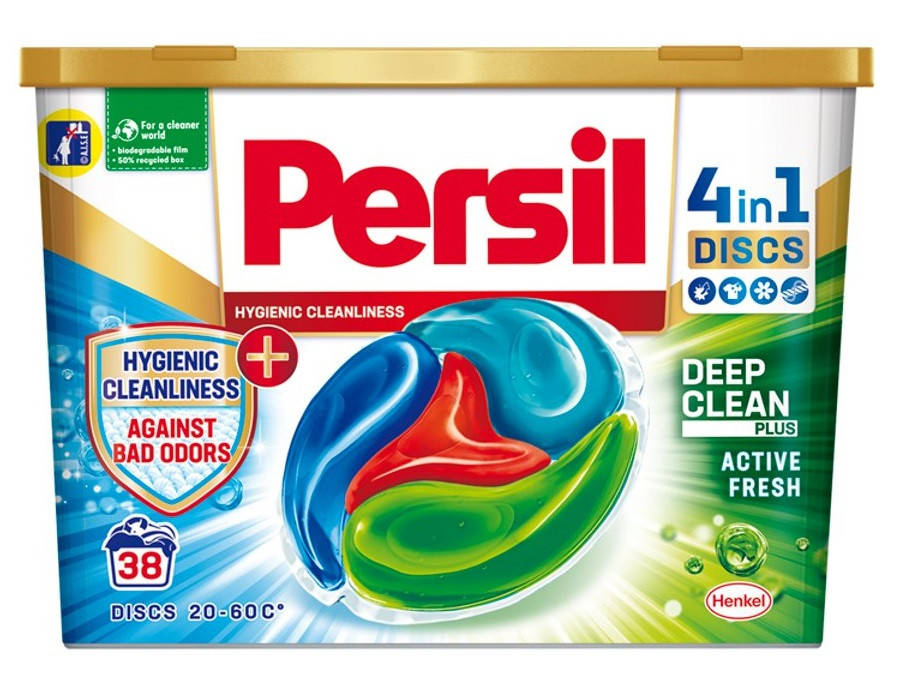 

Капсулы для стирки 38 шт Persil Discs Caps Hygienic Cleanliness