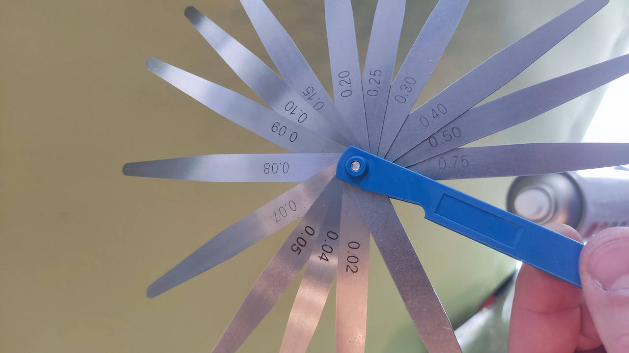 

Щупы для клапанов (регулировки зазоров) 0,02-1,00mm, к-кт щупы для настройки клапанов
