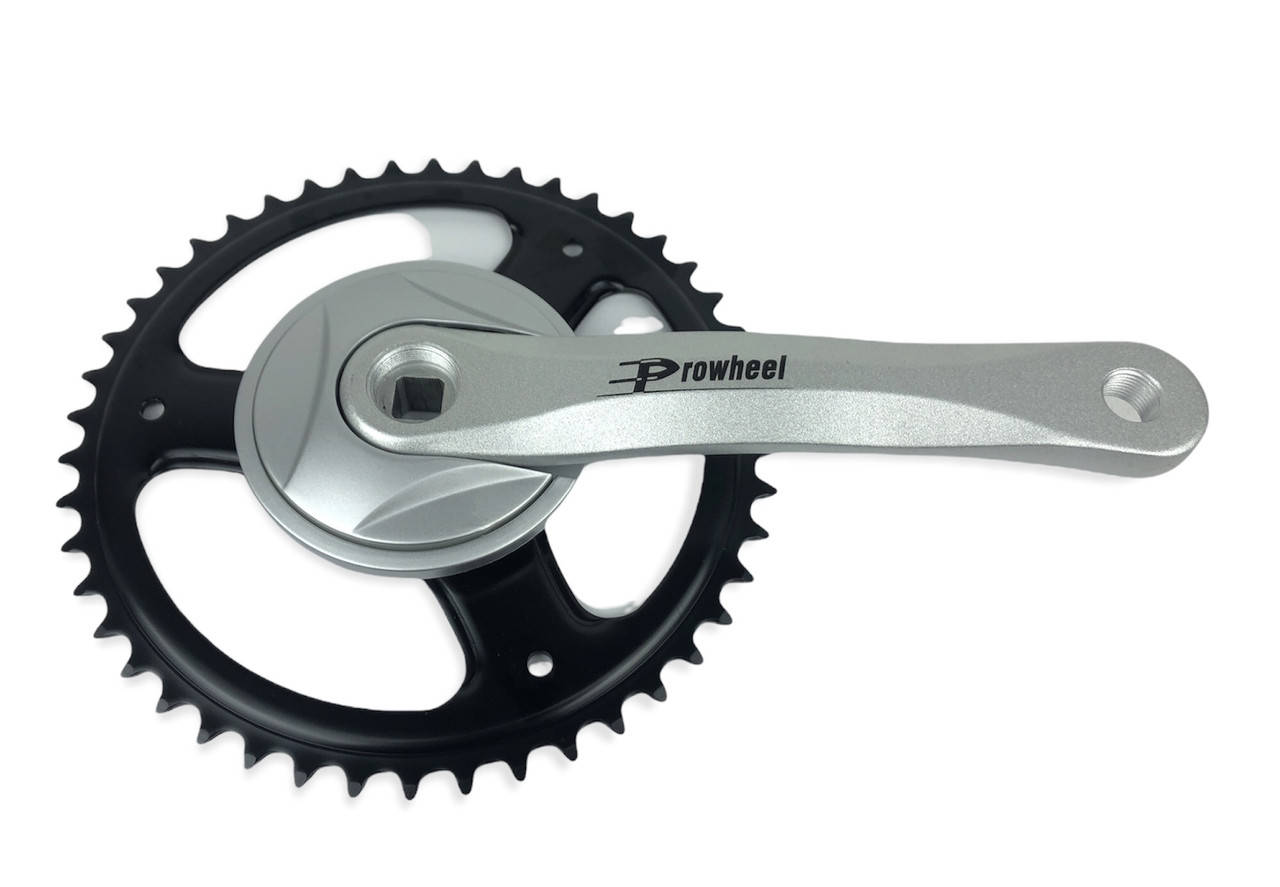 

Шатун Prowheel 1/8"-46Т*170мм PRA-115, сріб