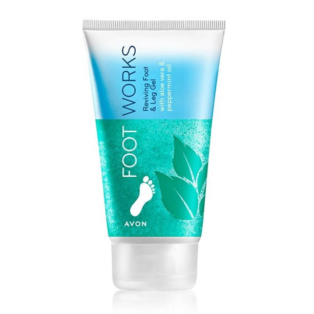 

Восстанавливающий гель для ног с эфирным маслом мяты FootWorks AVON 150 ml