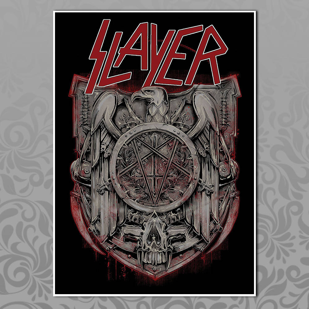 

Плакат Рок Slayer 006
