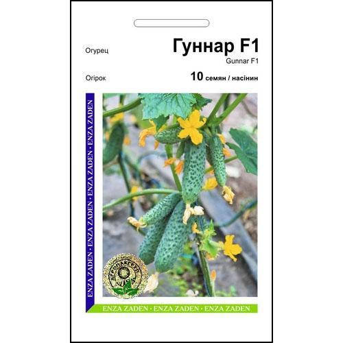 

Семена огурца Гуннар F1 10 сем., Enza Zaden, Голландия