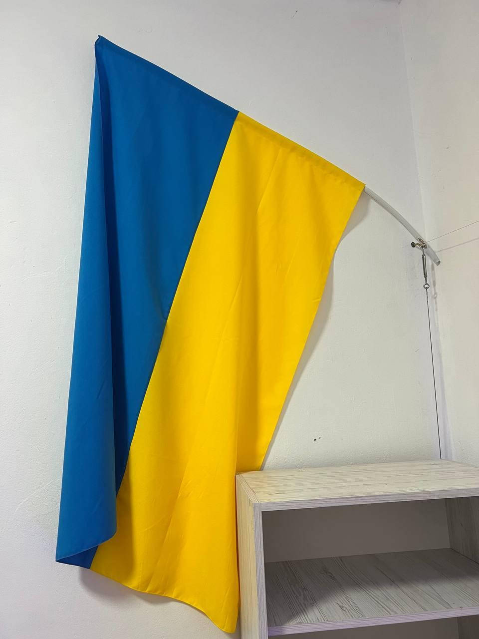 

Флаг Украины стандартные размеры и на заказ большой украинский флаг сине желтый