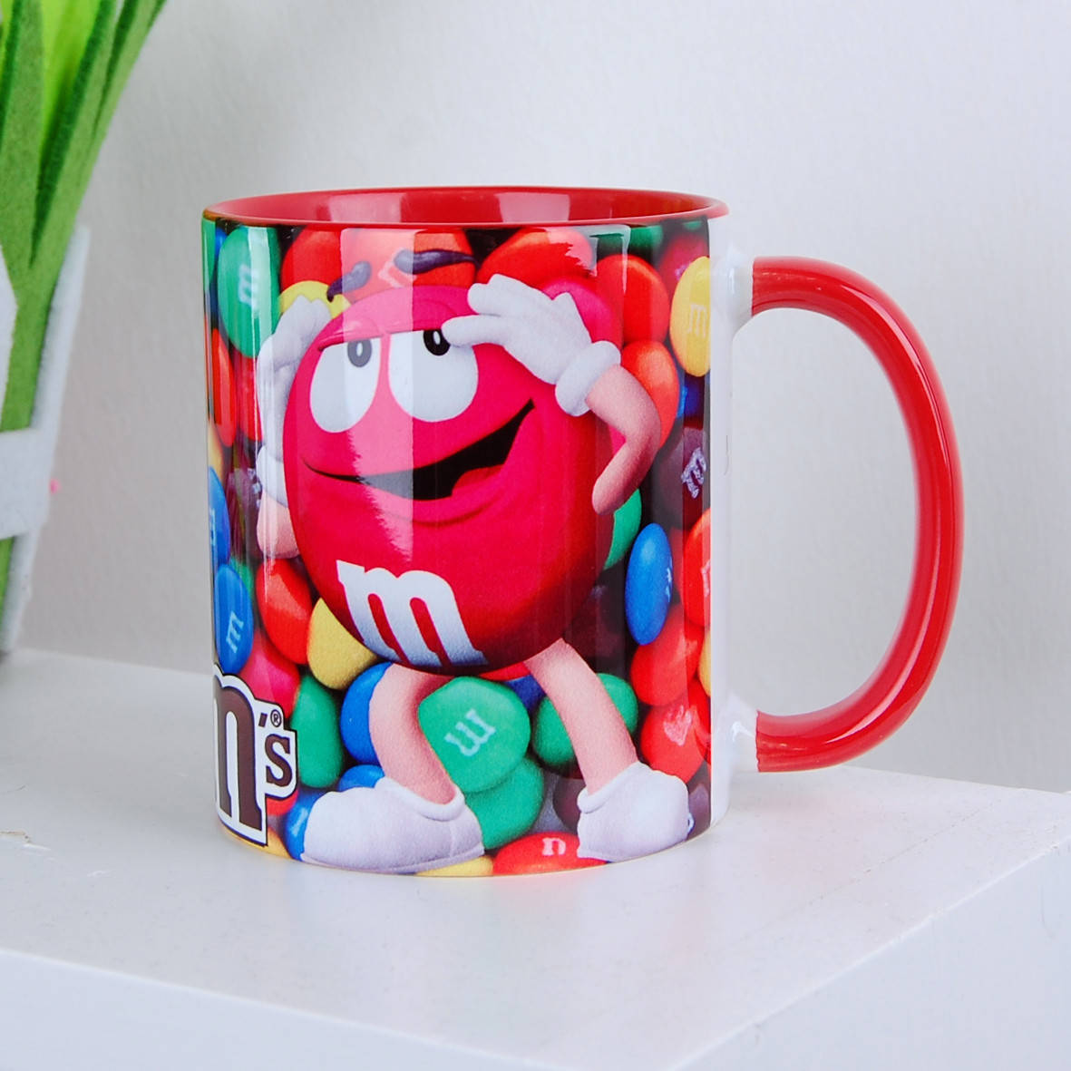 

Чашка m&m's (емендемс) Красный
