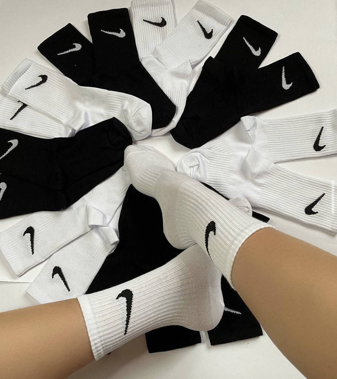 

Высокие носки Nike original спорт, бег.