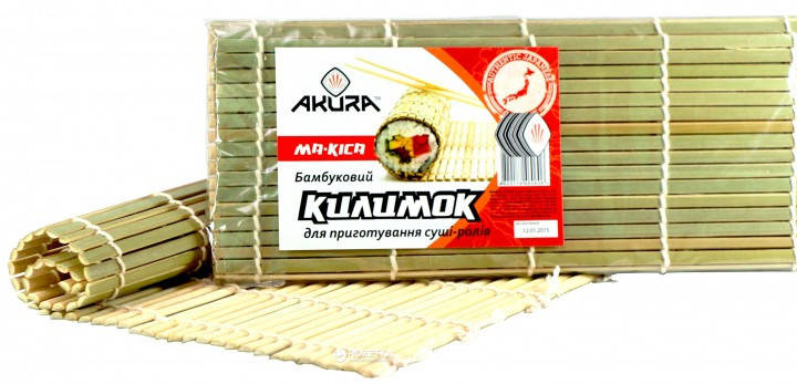 

Коврик бамбуковый для приготовления суши-роллов, AKURA