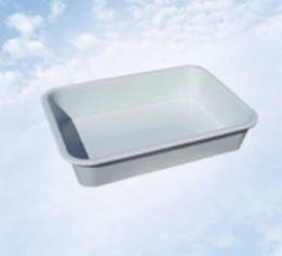 

Лоток 7 л пластиковый БЕЛЫЙ 400 * 290 * 80 мм