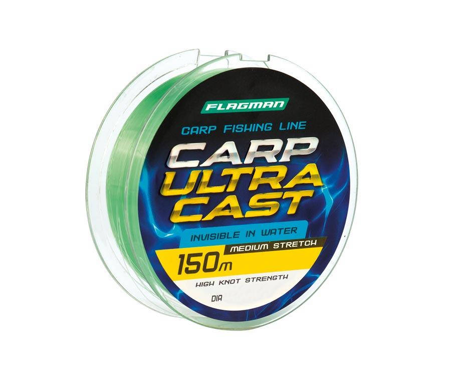 

Леска Flagman Carp Ultra Cast 150м 0.22, 6.4, Зелёный