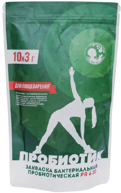 

БАД закваска «Иван-Поле» Пробиотик для Пищеварения 10 стиков х 3 г. (30 грамм)