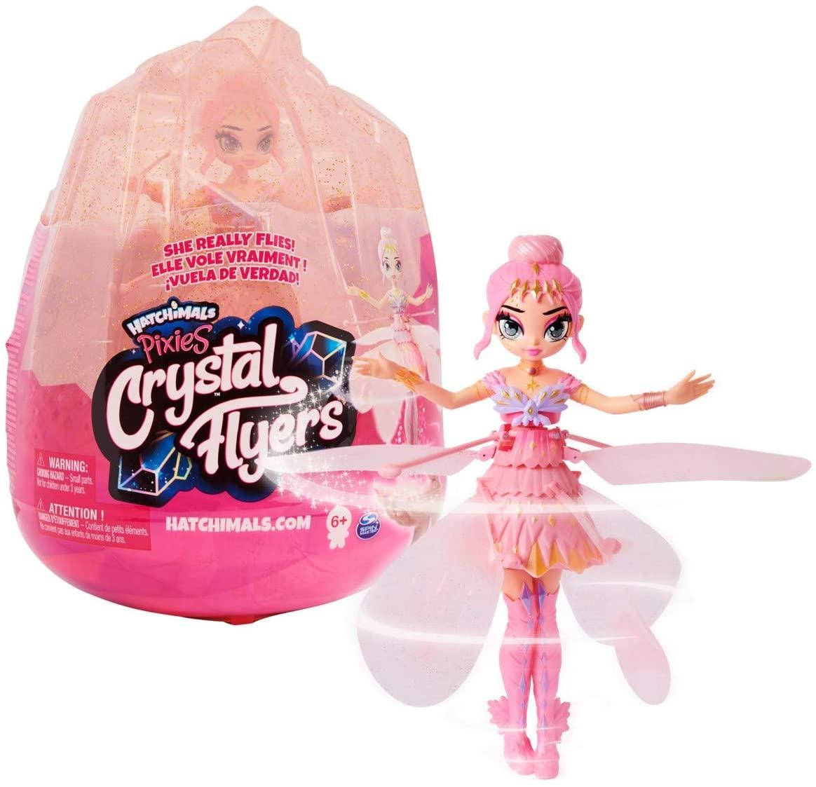 

Интерактивная кукла Волшебная летающая Фея Пикси Hatchimals Pixies Crystal Flyers Pink Magical Flying Pixie