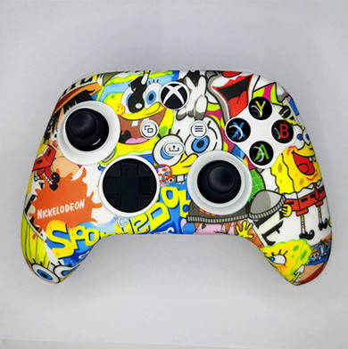 

Силиконовый чехол Darius Fun sponge bob для геймпада Xbox Series (Губка Боб)