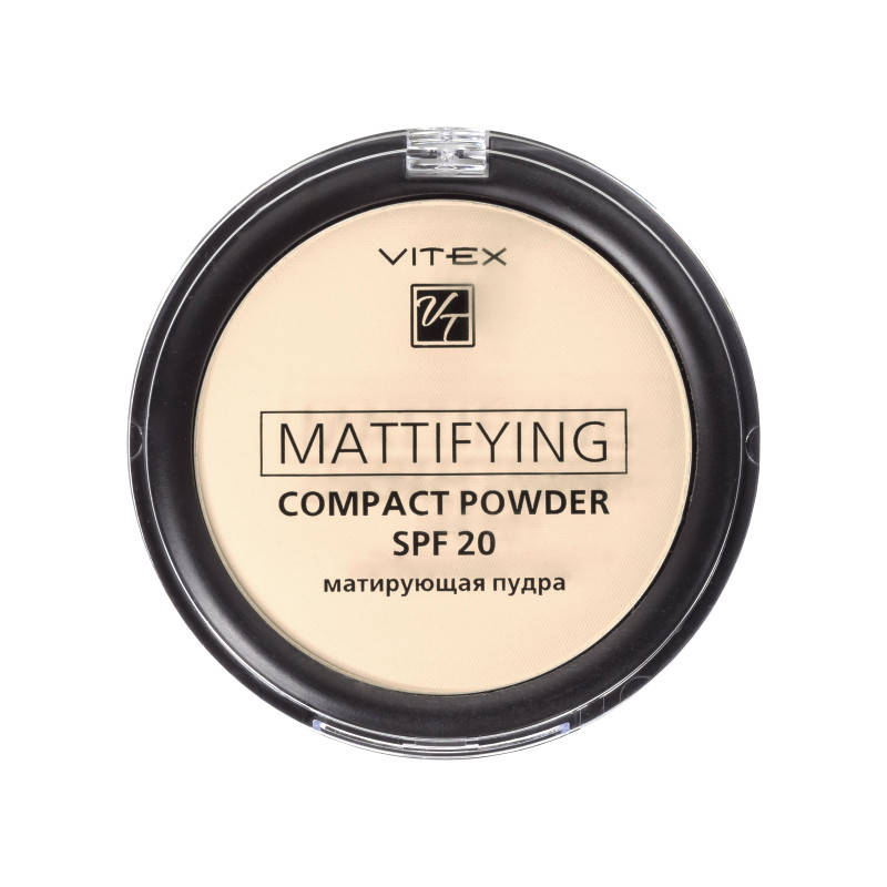 

Матирующая компактная пудра для лица Vitex Mattifying Compact Powder SPF 20 5 г