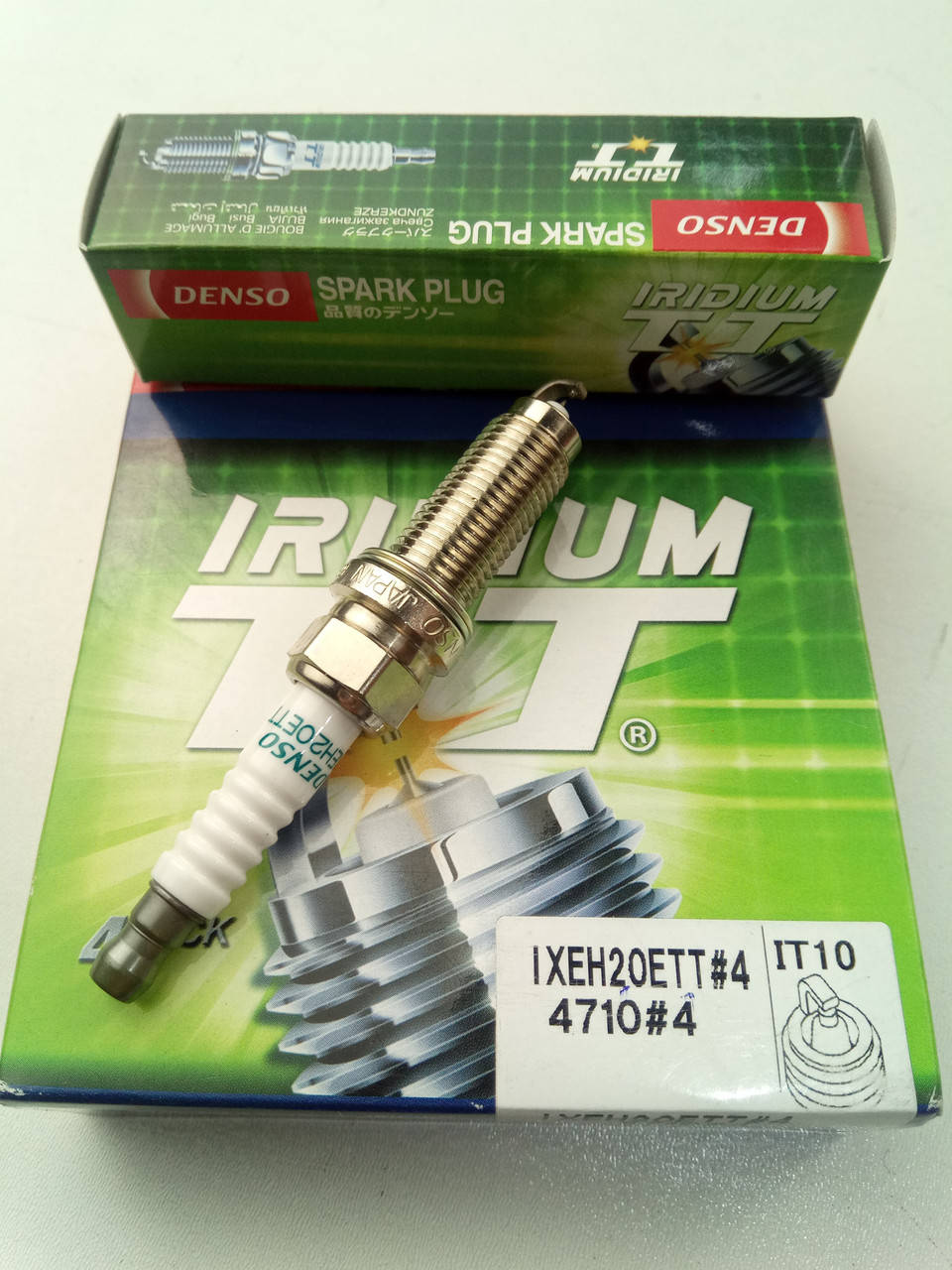 

Свеча зажигания DENSO IRIDIUM TT IXEH20ETT.4/IT10 NISSAN 4 шт в упак. цена за шт.