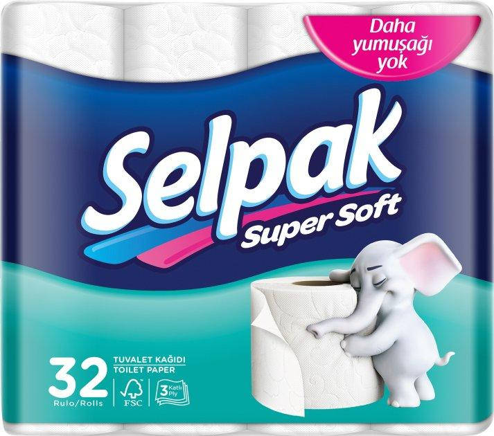 

Туалетний папір Selpak 32шт