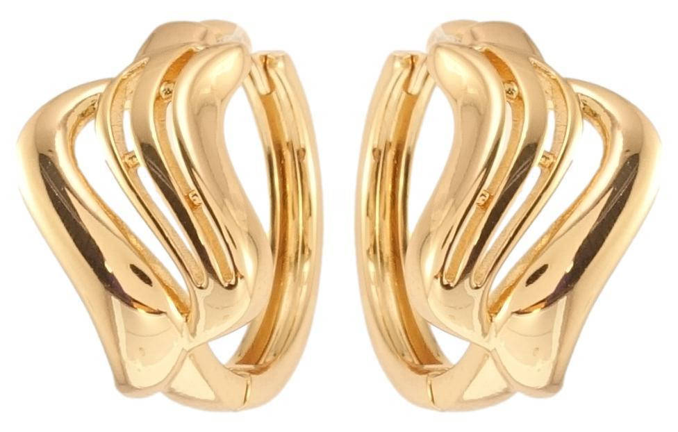 

Серьги Xuping Позолота 18K колечки "Гармоничность"