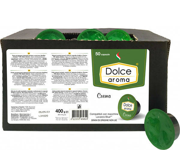 

Кофе в капсулах LB Dolce Aroma Crema 50 шт