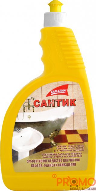 

Средство для чистки Сан Клин Сантик для сантехники 750 мл Запаска