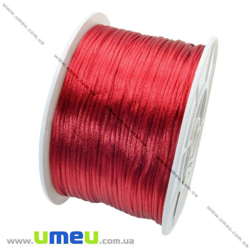 

Атласный нейлоновый шнур, 1 мм, Красный, 1 м (LEN-012269)