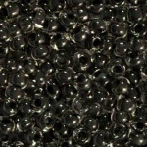 

Чешский Бисер Preciosa № 10/0 38449 (прокрашенный чёрный с блестинкой) / 5 г