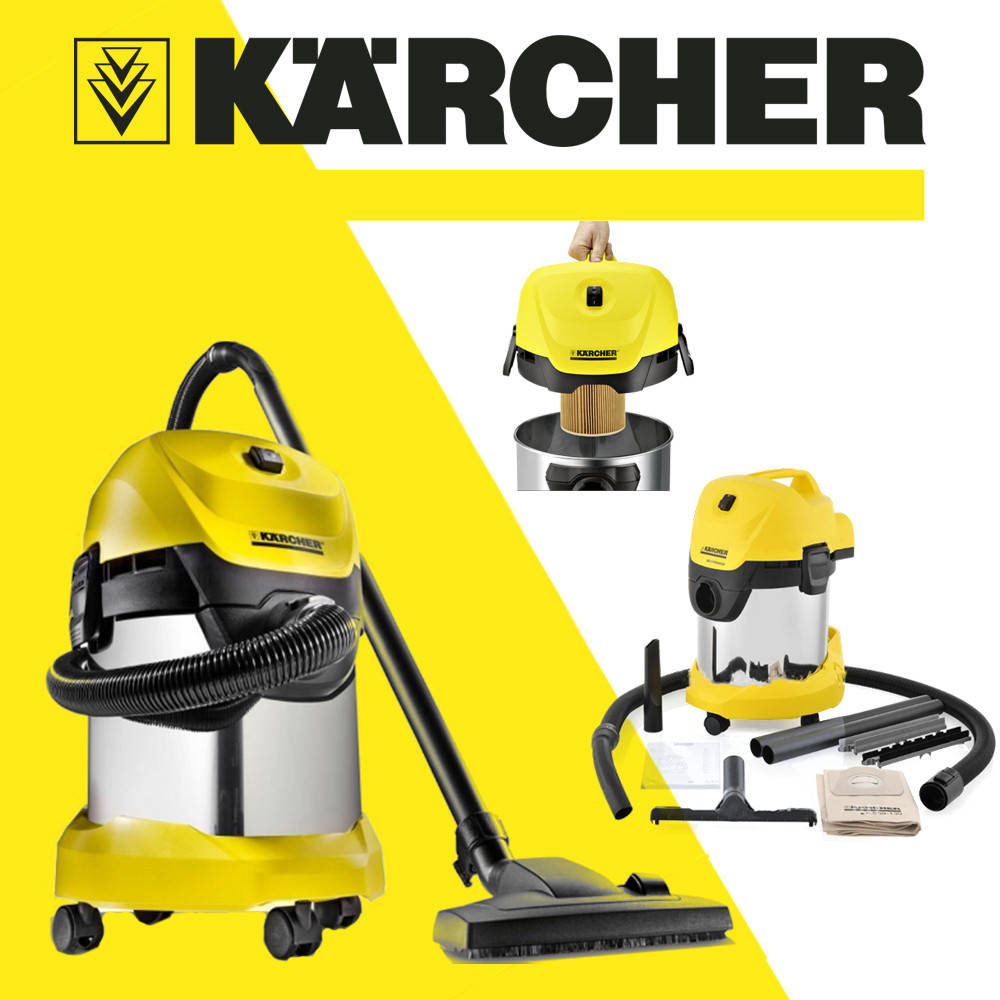 

Karcher WD 3 Premium Пылесос Керхер вд 3 Премиум