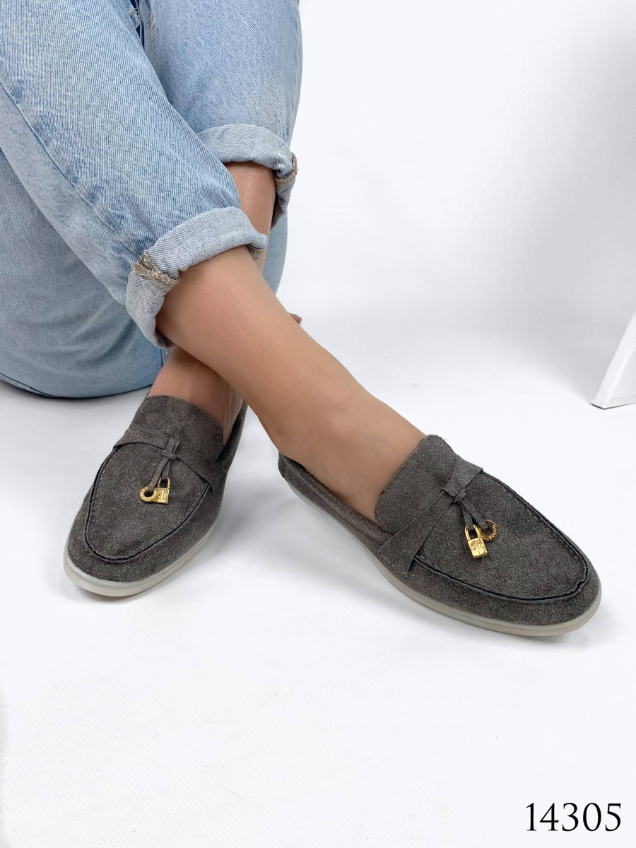 

Женские лоферы замшевые Lipri