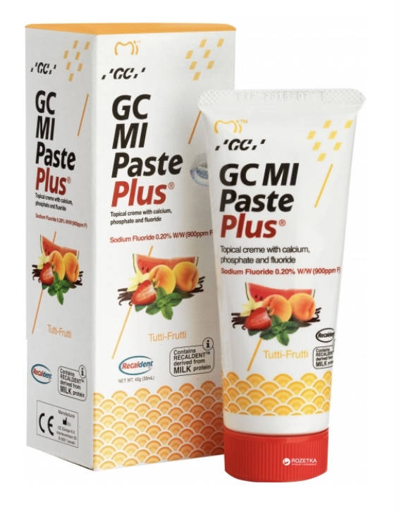 

Крем для зубов GC Mi Paste Plus Tutti-Frutti 35 мл