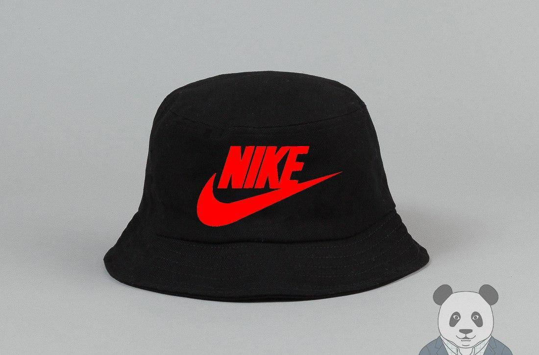 

Мужская панама Найк, панама Nike летняя, брендовая черная