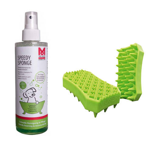 

Щетка Moser Sheddy + шампунь Moser Speedy Sponge (2999-7045)
