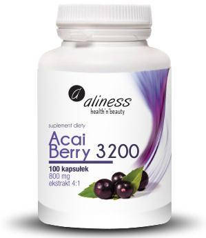 

Экстракт ягод Асаи + Хром, Ацерола 800 mg 100 caps, Aliness