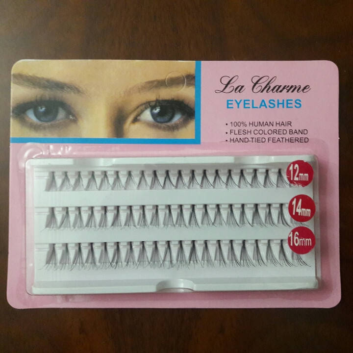 

Ресницы пучками