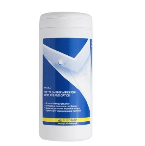 

Салфетки Buromax для очистки техники и оптики BM.0800