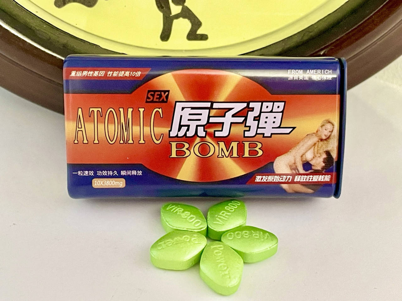 

Атомная бомба таблетки для потенции Atomic bomb (5 шт)