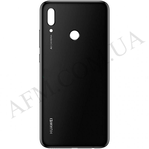 

Задняя крышка Huawei P Smart 2019 (POT- LX1) чёрная оригинал, Черный