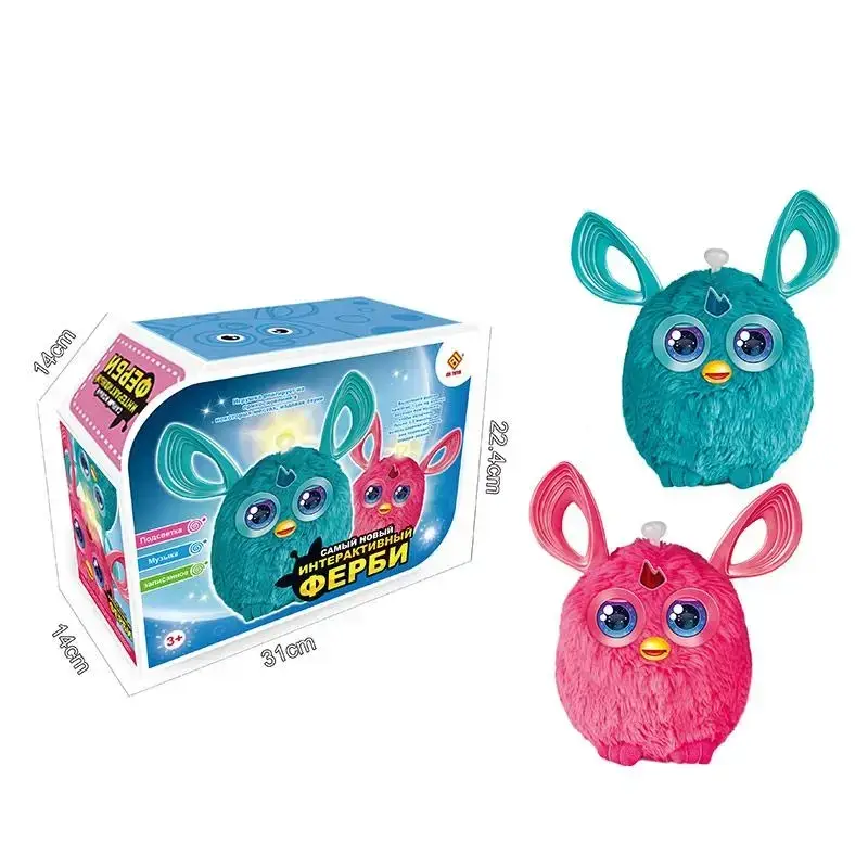 

Интерактивная игрушка "Ферби", музыкальная со светом, в коробке JD-4889