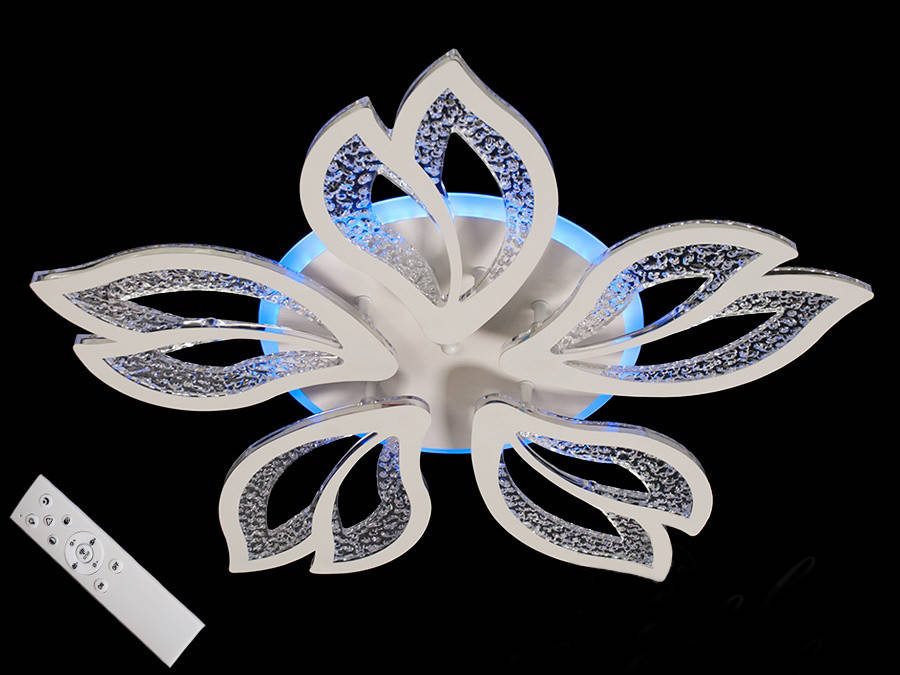 

LED-люстра с диммером и подсветкой MX2546/5WH LED 3color